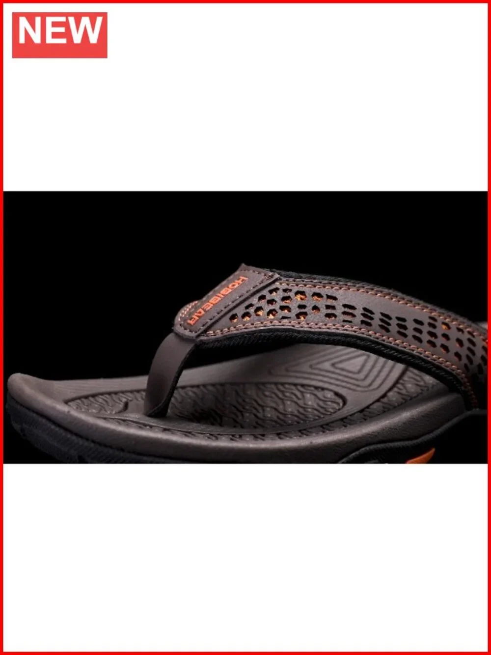 Men's Flip Flop Sandals with Arch Support, Slip Resistant, Outdoor Casual